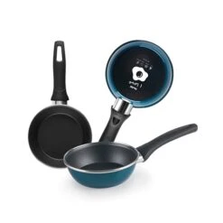 Ibili Mini-poêle Bleue 14 Cm 9 Ibili Mini-poêle Bleue 14 Cm -Le Creusec Boutique 103001 2 1 Mini poele bleue 14 cm Ibili