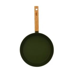 Poêle Ector Induction Aluminium Revêtu Manche En Bois 24 Cm Vert -Le Creusec Boutique 108020 4 1 Poele Ector induction aluminium revetu manche en bois 24 cm vert Ogo