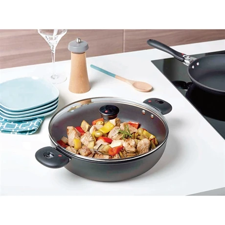 Lot Sauteuse Cookway 24cm Avec Poignée, Anse Et Couvercle 4 Lot Sauteuse Cookway 24cm Avec Poignée, Anse Et Couvercle – Image 2
