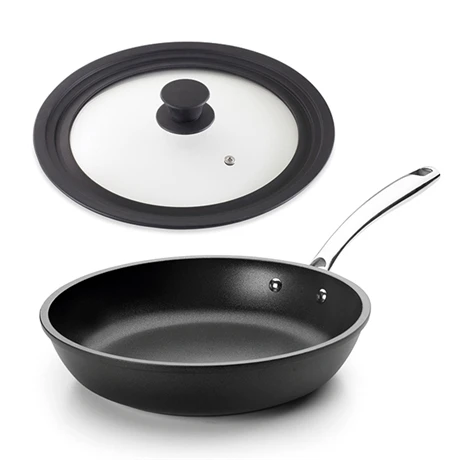 Lot Poêle 26 Cm Voga Avec Couvercle 3 Lot Poêle 26 Cm Voga Avec Couvercle