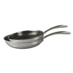 Lot 2 Poêles Anti-adhérentes Olympe 24 Et 28 Cm