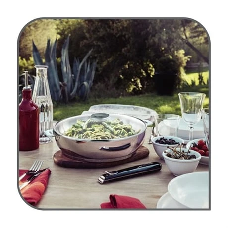 Couvercle Verre Et Inox 16 Cm Salvaspazio 4 Couvercle Verre Et Inox 16 Cm Salvaspazio – Image 2