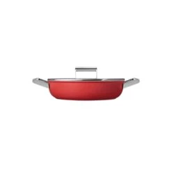 Smeg Sauteuse Aluminium Antiadhésive 28 Cm Rouge Mat Avec Couvercle En Verre Trempé 7 Smeg Sauteuse Aluminium Antiadhésive 28 Cm Rouge Mat Avec Couvercle En Verre Trempé -Le Creusec Boutique 132004 2 1 Sauteuse aluminium antiadhesive 28 cm rouge mat avec couvercle en verre trempe Smeg