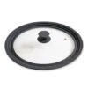 Couvercle En Verre Et Silicone Noir Multidiamètres 28, 30 Et 32 Cm -Le Creusec Boutique 147001 0 1 Couvercle en verre et silicone noir multidiametres 28 30 et 32 cm Mathon