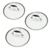 Lot 3 Couvercles En Verre Excell'Inox 16, 18 Et 20 Cm 2 Lot 3 Couvercles En Verre Excell'Inox 16, 18 Et 20 Cm -Le Creusec Boutique 14908 0 3 Lot 3 Couvercles en verre Excell Inox 16 18 et 20 cm Mathon