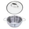 Lot Panier Vapeur MultidiamĂštre Et Couvercle En Verre Excell'Inox 24 Cm 2 Lot Panier Vapeur MultidiamĂštre Et Couvercle En Verre Excell'Inox 24 Cm -Le Creusec Boutique 229003 0 1 Lot panier vapeur multidiametre et couvercle en verre Excell Inox 24 cm Mathon