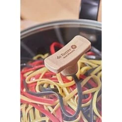 Le Creusec Boutique -Le Creusec Boutique 247000 1 2 Couvercle verre 20 cm bouton bois de hetre De Buyer