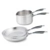 Batterie De Cuisine Excell'Inox 2 Casseroles Et 2 Poêles Tout Inox -Le Creusec Boutique 271079 0 2 Batterie de cuisine Excell Inox 2 casseroles et 2 poeles tout inox Mathon