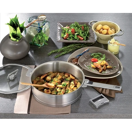 Sauteuse Inox Strate 28 Cm 4 Sauteuse Inox Strate 28 Cm – Image 2