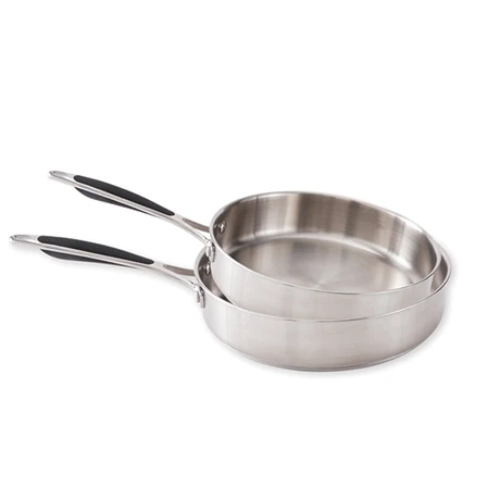 Lot 2 Sauteuses Excell'Inox Tout Inox 24 Et 28 Cm 3 Lot 2 Sauteuses Excell'Inox Tout Inox 24 Et 28 Cm