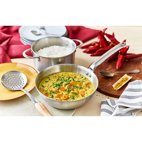 De Buyer Sauteuse Inox 24 Cm Bombée Alchimy 4 De Buyer Sauteuse Inox 24 Cm Bombée Alchimy – Image 2