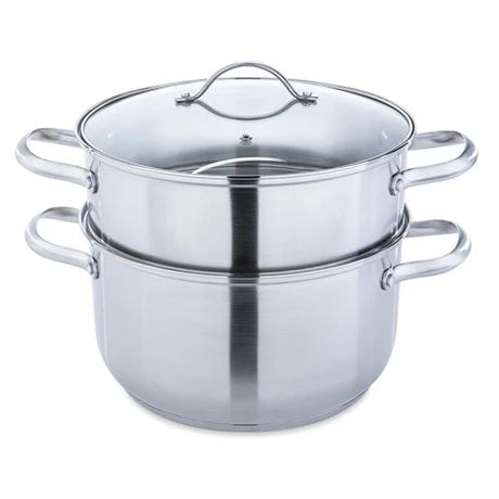 Cuiseur Vapeur Inox 26 Cm 1 Panier 4 Cuiseur Vapeur Inox 26 Cm 1 Panier – Image 2