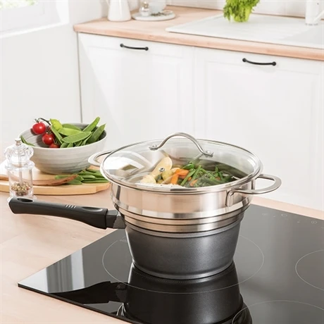 Panier Vapeur Multidiamètre 20, 22, 24 Cm 5 Panier Vapeur Multidiamètre 20, 22, 24 Cm – Image 3