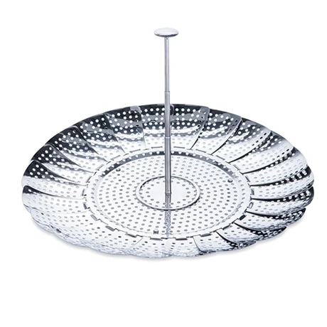 Panier Vapeur Inox Marguerite Pliable 28 Cm 6 Panier Vapeur Inox Marguerite Pliable 28 Cm – Image 4
