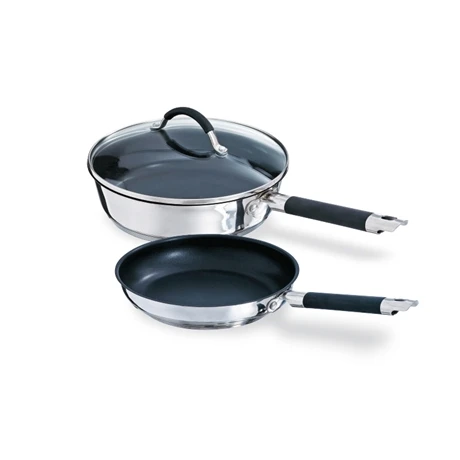 Lot Sauteuse Et Poêle Antiadhérentes Rapid Cook 24 Cm Avec Couvercle 3 Lot Sauteuse Et Poêle Antiadhérentes Rapid Cook 24 Cm Avec Couvercle