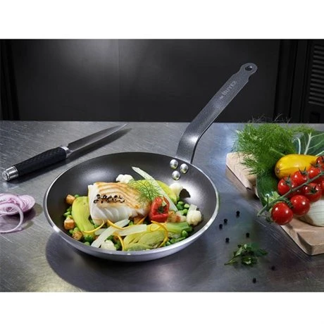 De Buyer Poêle 24 Cm Alu Choc Resto Induction 5 De Buyer Poêle 24 Cm Alu Choc Resto Induction – Image 3