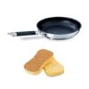 Set Poêle Anti-adhérente Rapid Cook 24 Cm Et 2 éponges Végétales 1 Set Poêle Anti-adhérente Rapid Cook 24 Cm Et 2 éponges Végétales -Le Creusec Boutique 609167 0 1 Set poele anti adherente Rapid Cook 24 cm et 2 eponges vegetales Mathon