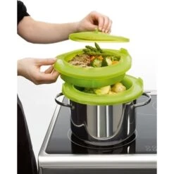 Lekue Cuit Vapeur 2 étages 8 Lekue Cuit Vapeur 2 étages -Le Creusec Boutique 61324 2 0 Cuit vapeur 2 etages Lekue