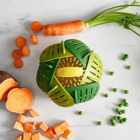 Joseph Joseph Panier Vapeur Pliable - Vert 4 Joseph Joseph Panier Vapeur Pliable - Vert â Image 3